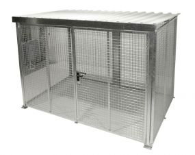 Gasflessenberging gaasbox - type M5 - 96st gasflessen 