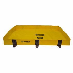 Justrite opvouwbare lekbak (1507ltr) - 240x300x20cm QuickBerm® Lite