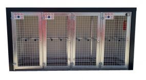 Gasflessenberging brandwerend (60min.) - 48 x 50 ltr gasflessen