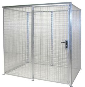 Gasflessenberging gaasbox - type M2 - 48st gasflessen 
