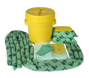 Spill kit drum - Chemical - Vat schroefdeksel - Opname 60ltr.