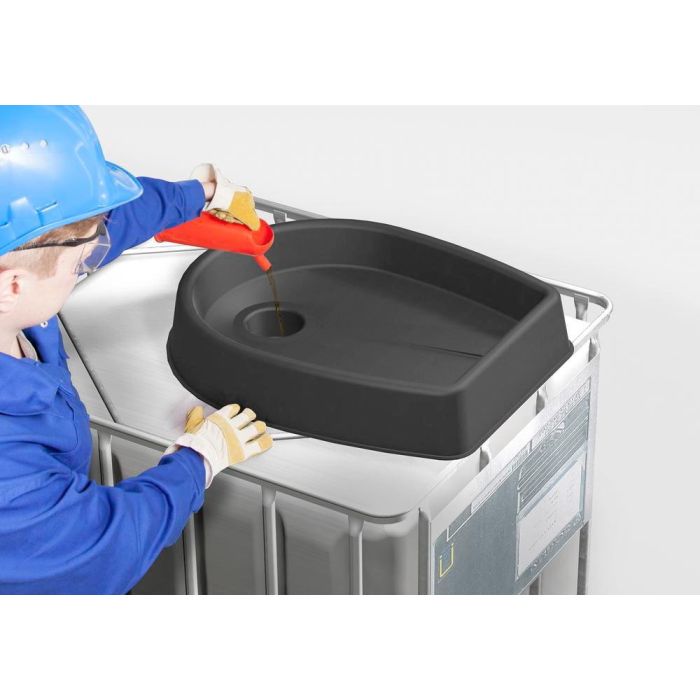 Kunststof IBC trechter 30ltr voor IBC containers  Kunststof IBC trechter 30ltr voor IBC containers