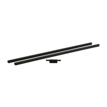 CEMO verbindingsprofiel (lang) voor werkvloer, 154 x 1,5 x 1,5cm