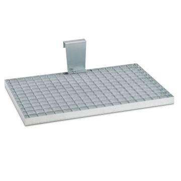 verzinkt stalen rooster voor laarzenreiniger