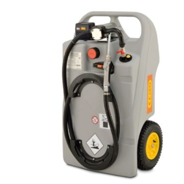 CEMO Mobiele trolley - Smeerolie - op accu 60 of 100 liter