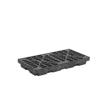 EcoPolyBlend™ kunststof lekbak-werkvloer (90ltr) - 125x64x14cm