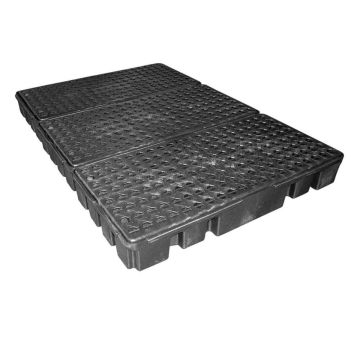 ENPAC lekbak / werkvloer - 230 ltr - 183x125x16,5cm zwart