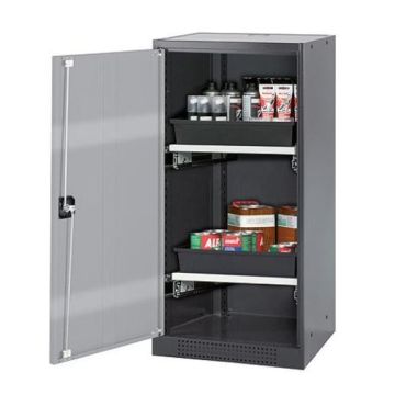 Chemicaliënkast, model CS.110.054 met draaideur