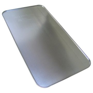 Verzinkte stalen lekbak, laag model, voor onder lekkende auto's, motoren, etc