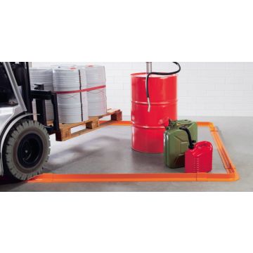 Permanente vloeistofdam - 300x11x5cm