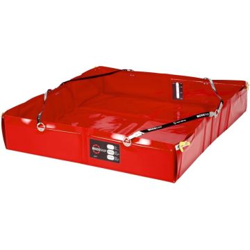 Eccotarp opvouwbare lekbak - inhoud 175 ltr 100x100x20cm
