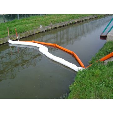 FCB25T oliekeerscherm - Ronde foam drijver - 7,5mtr x 25cm