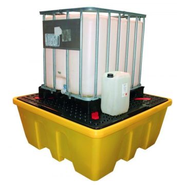 Kunststof IBC lekbak - 1 IBC (1.180ltr) - 168x168x70cm