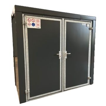 Gasflessenberging brandwerend - PGS-15 - 24x50 - paneeldeuren