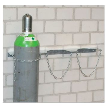 Gasflessenhouders gasflessen 2x Ø23cm 