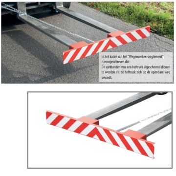 afscherming voor vorktanden