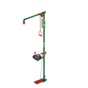 Hughes nooddouche met oog-/gelaatsdouche 1885D