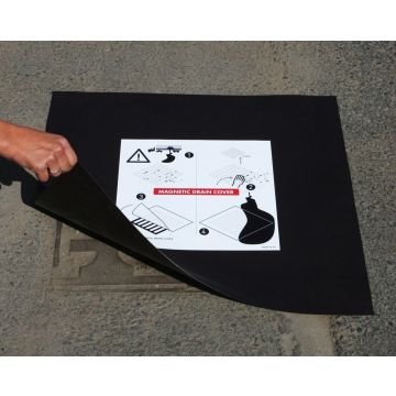 Putafdichting (magnetisch uitvoering) 60x60cm