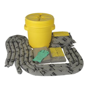 Spill kit drum - Universal - Vat schroefdeksel - Opname 60ltr.