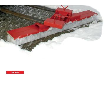 Heftruckbezem verstelbaar 2 mtr.