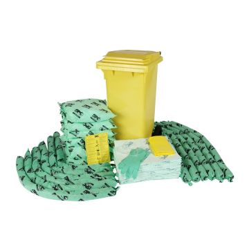 Spill kit - Rolcontainer - Chemical - Economy - Opname 120ltr.