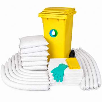 Spill kit - Rolcontainer - Oil Only - Economy - Opname 240ltr.