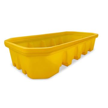 Kunststof magazijnstelling opvangbak 266,5 x 130 x 50 cm